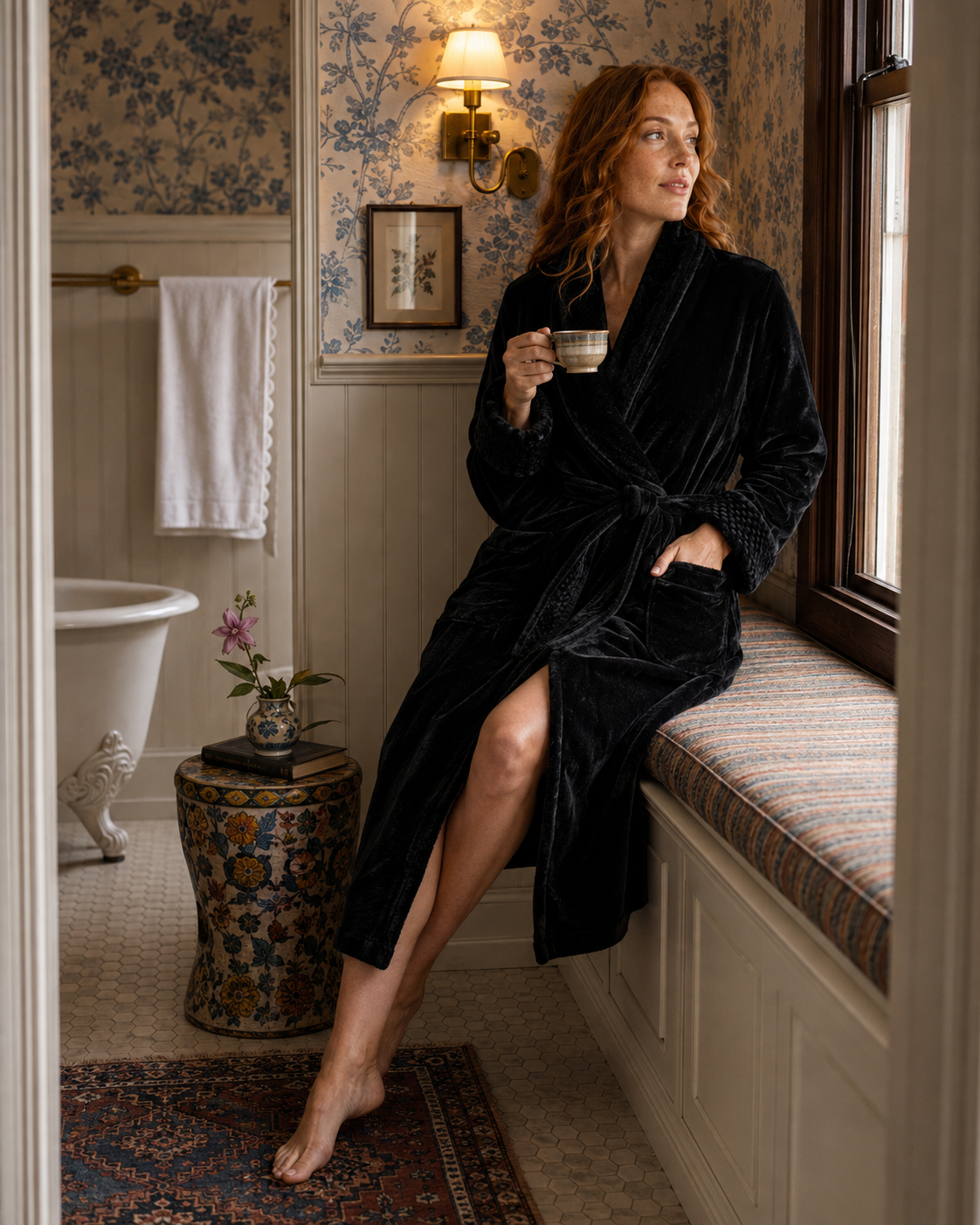 Ultra Soft Plush Bathrobe