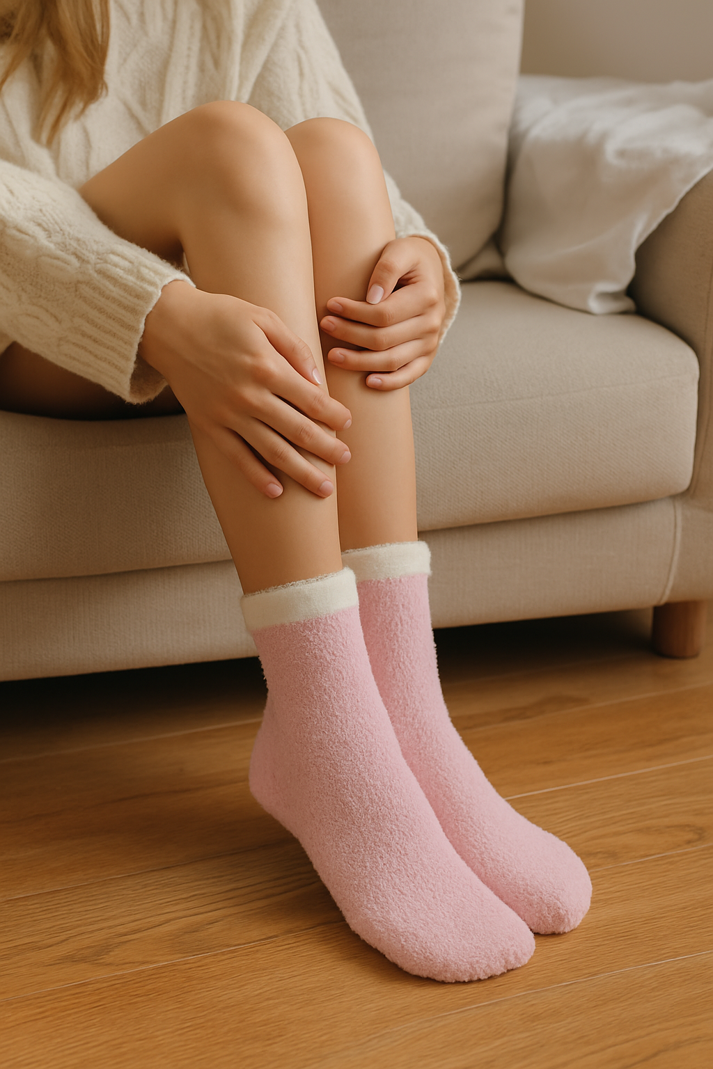Fluffy Slipper Socks – 6-Pack