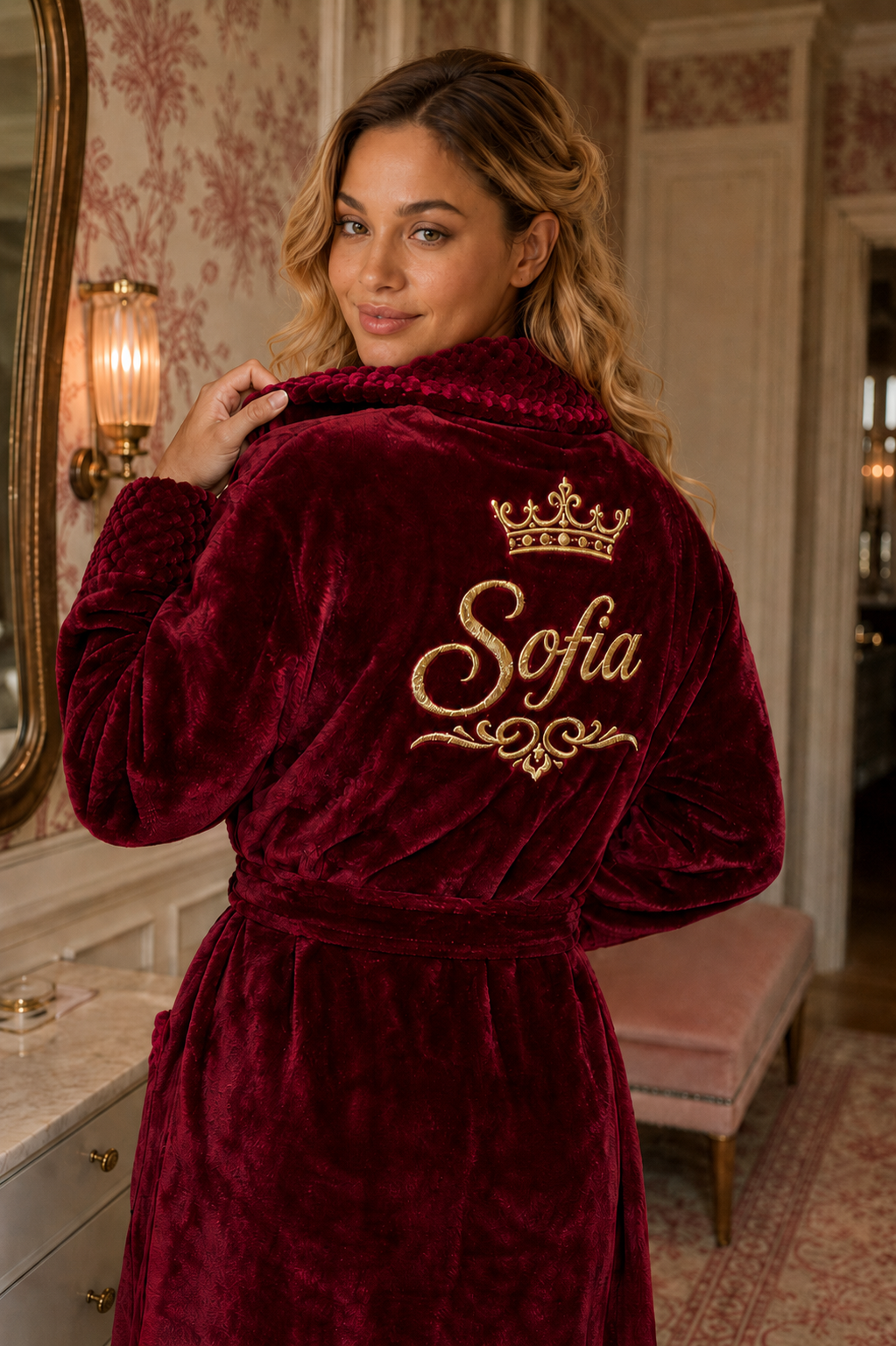 Ultra Soft Plush Bathrobe