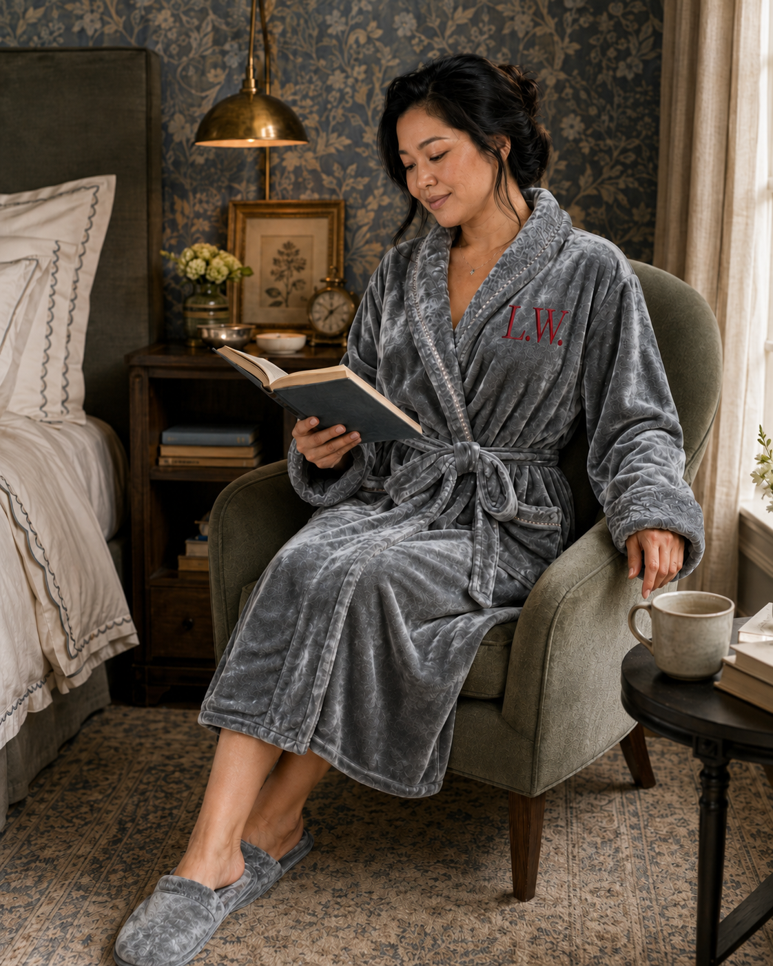 Ultra Soft Plush Bathrobe