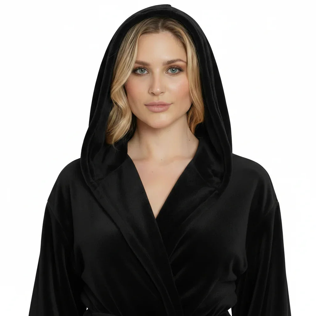 Luxe Plush Hooded Robe