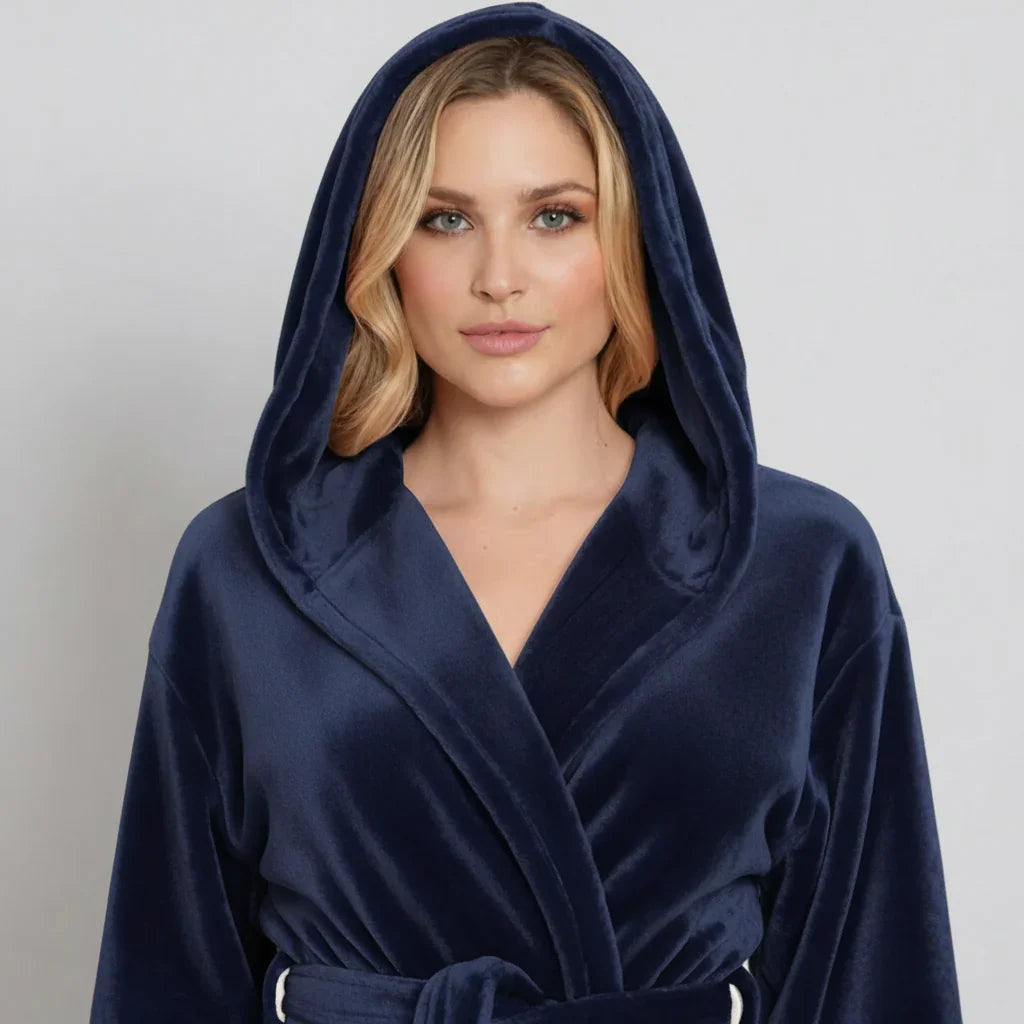 Luxe Plush Hooded Robe