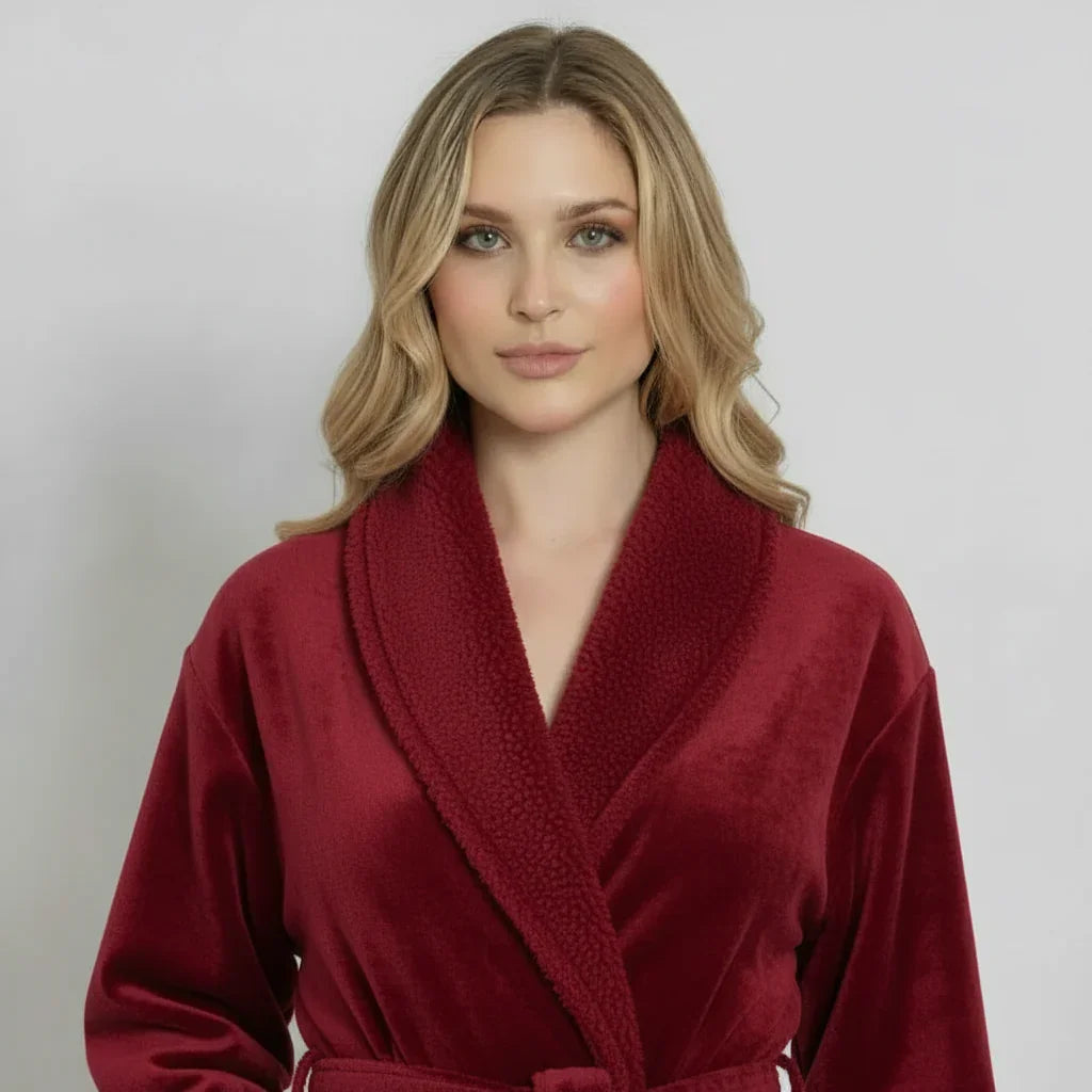 Ultra Soft Plush Bathrobe