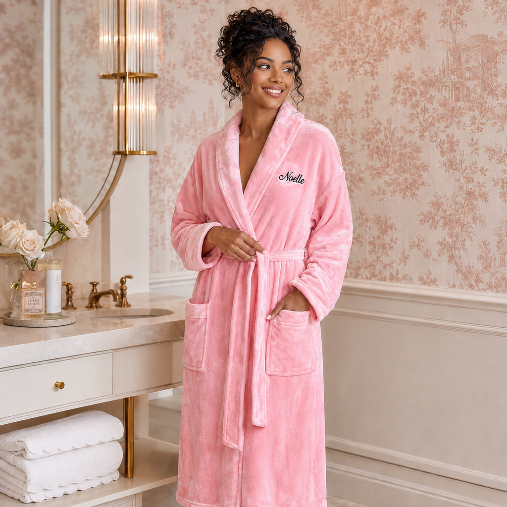 Luxe Plush Hooded Robe