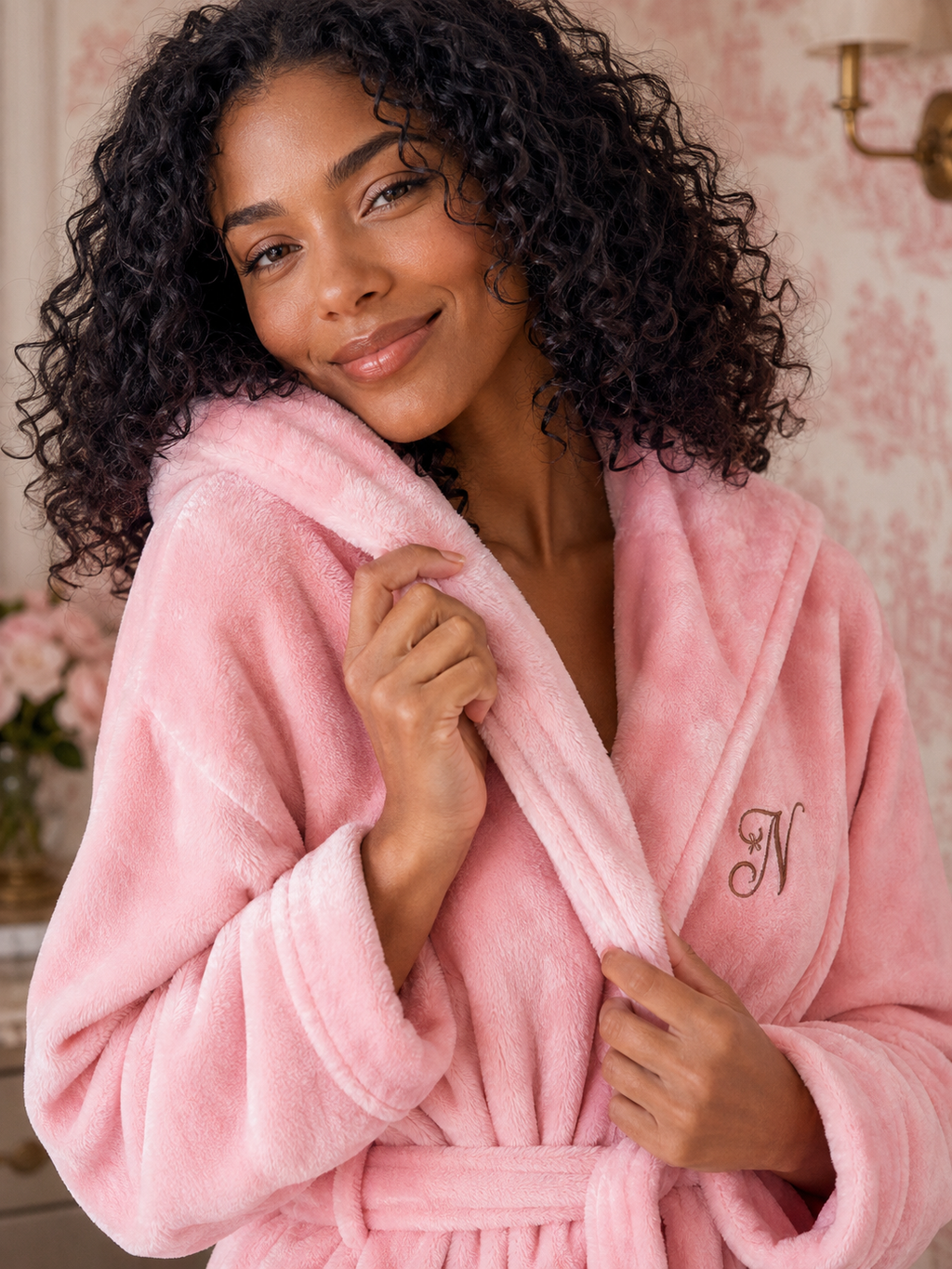 Luxe Plush Hooded Robe