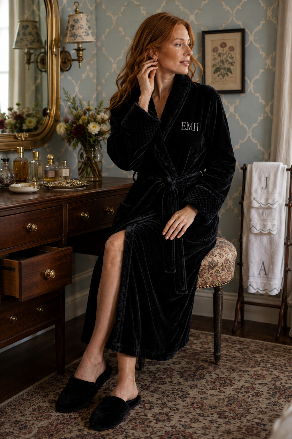Ultra Soft Plush Bathrobe
