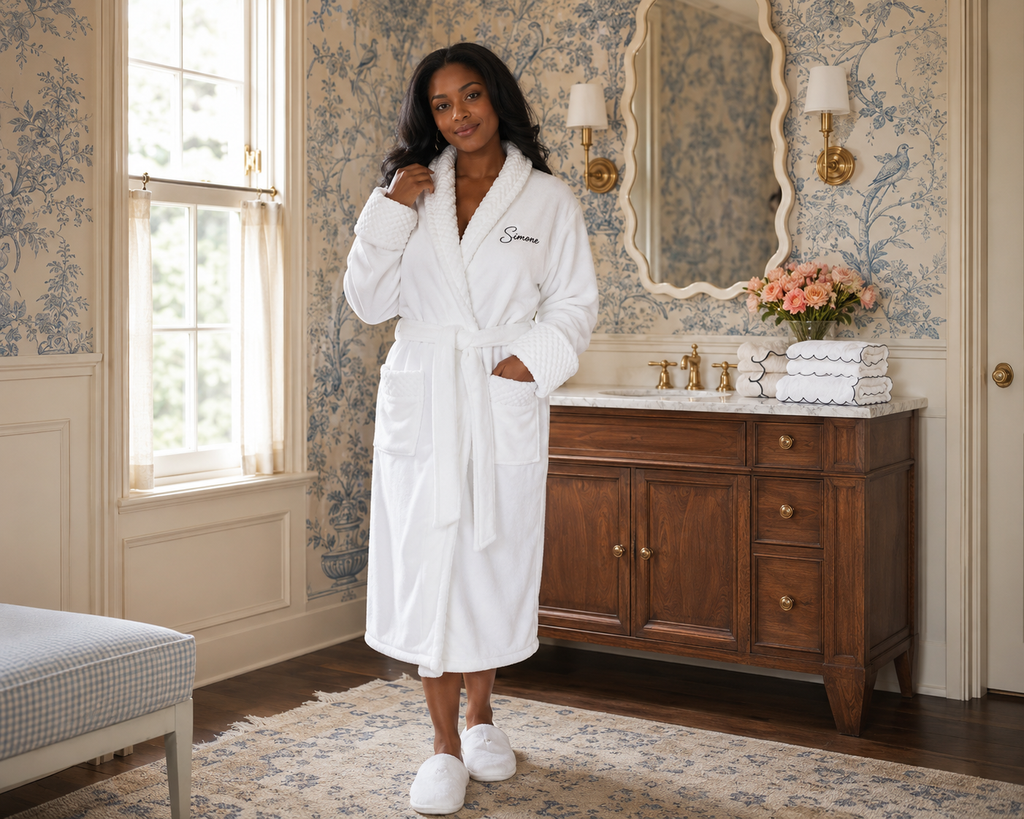 Ultra Soft Plush Bathrobe