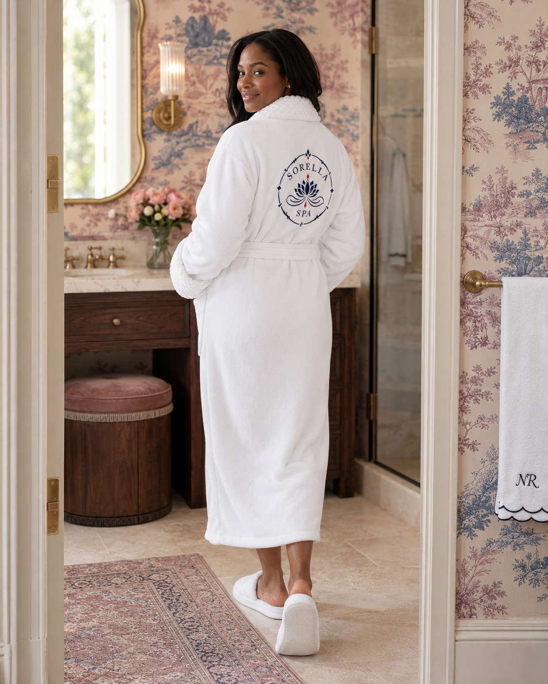 Ultra Soft Plush Bathrobe