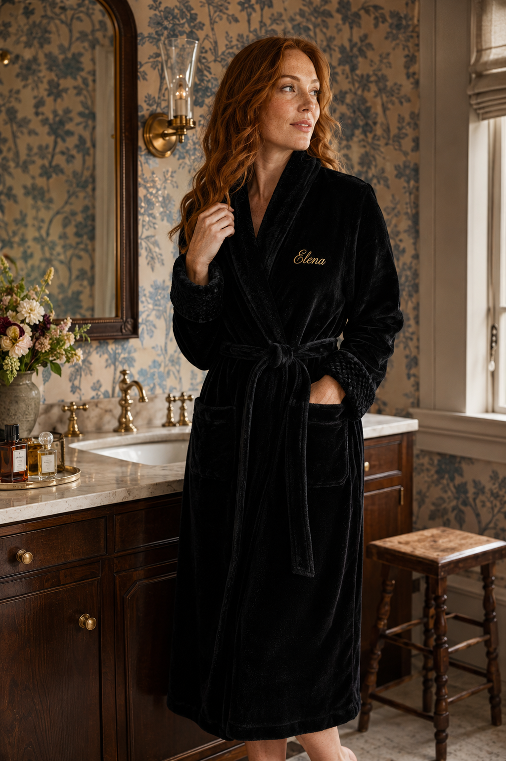 Ultra Soft Plush Bathrobe
