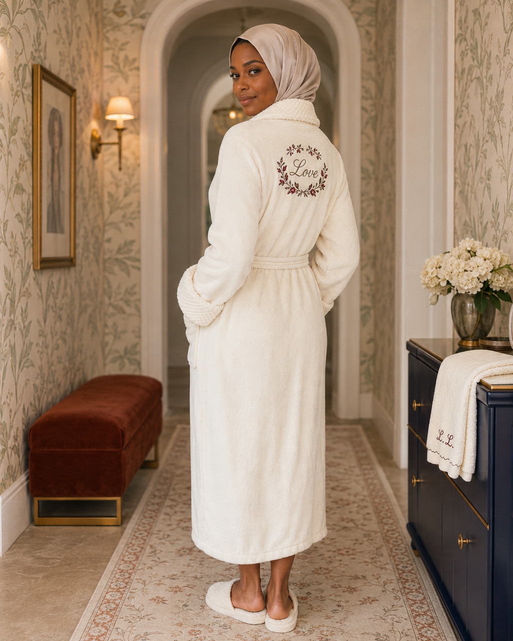 Ultra Soft Plush Bathrobe