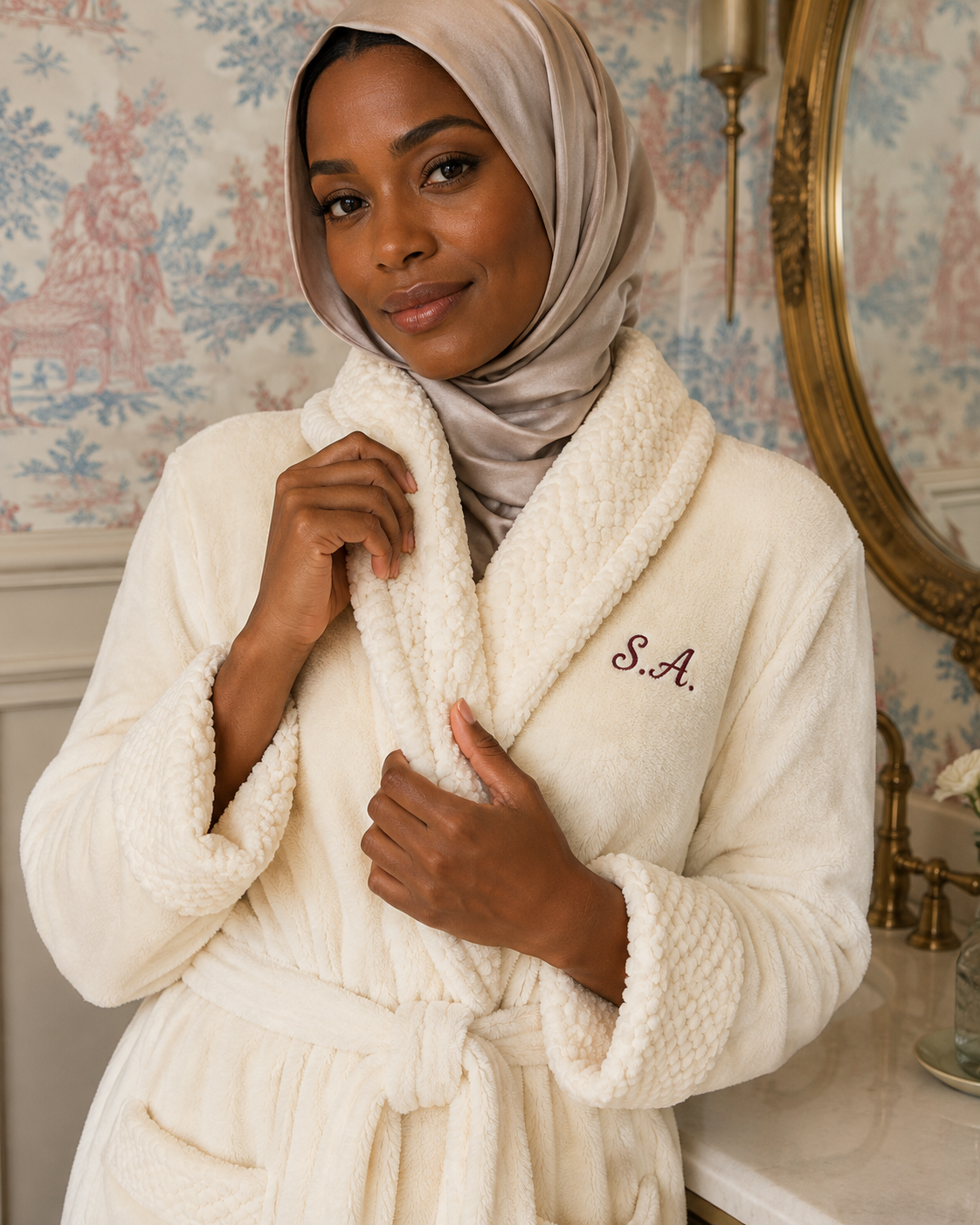 Ultra Soft Plush Bathrobe