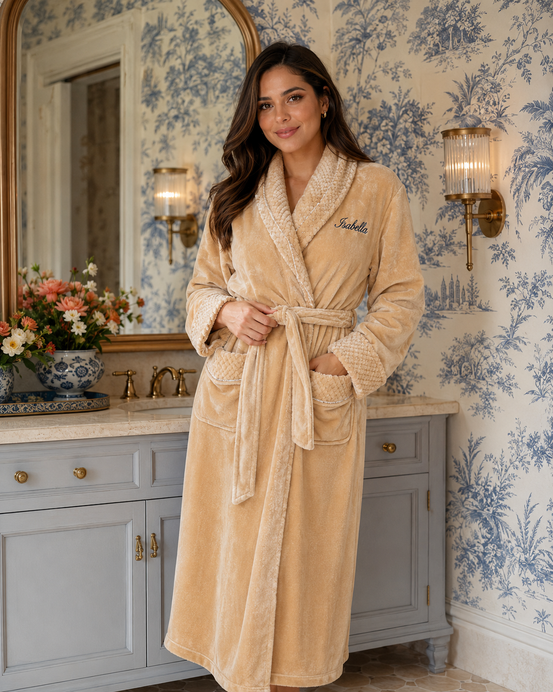 Ultra Soft Plush Bathrobe